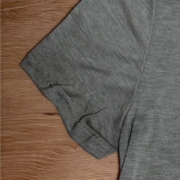 Southern Grace Texas Tee XL | Floral Cactus Texas Shirt | Gray Short Sleeve - Picture 5 of 5